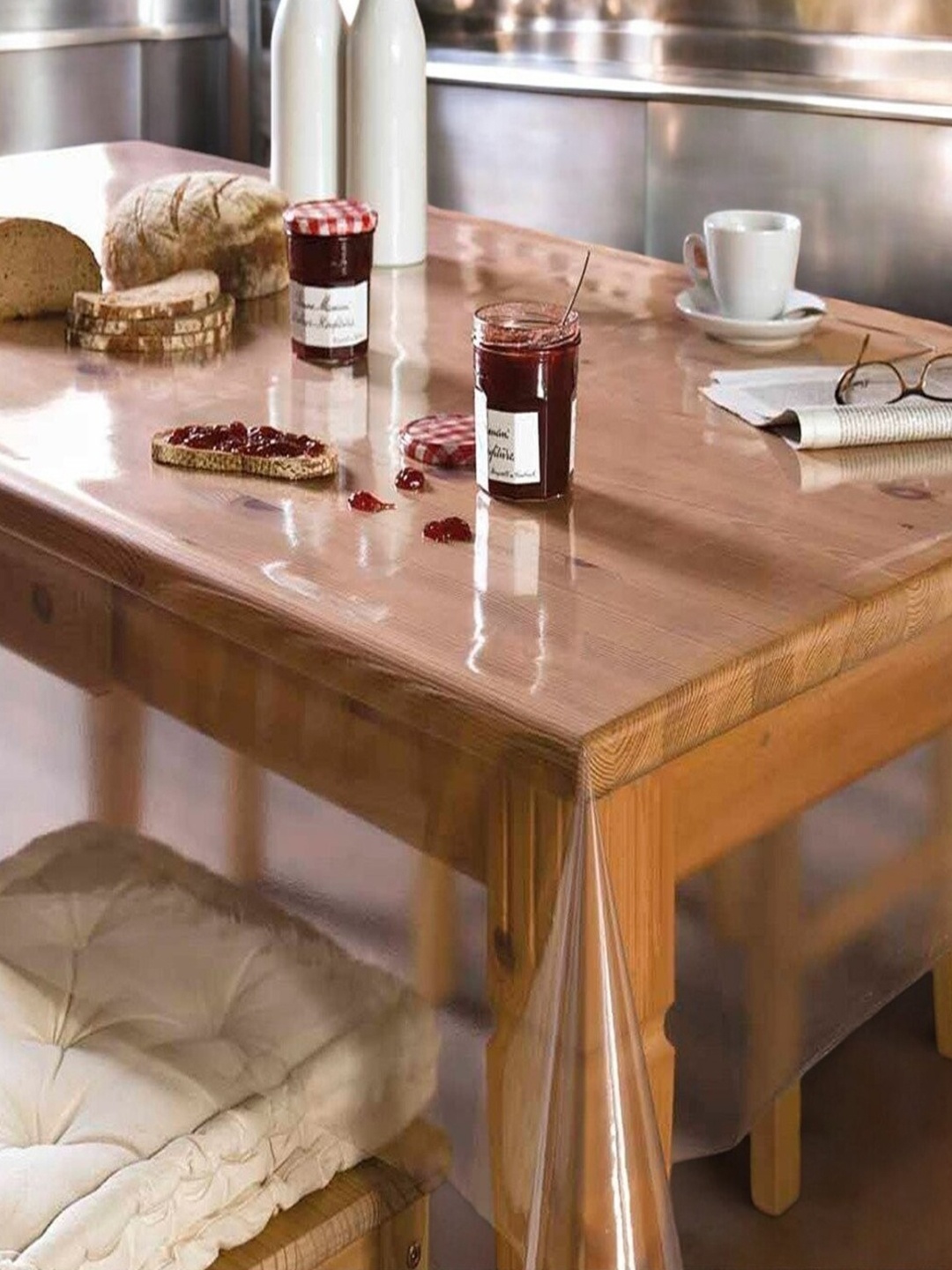 

CASA-NEST Transparent Rectangle 4-Seater Table Cover