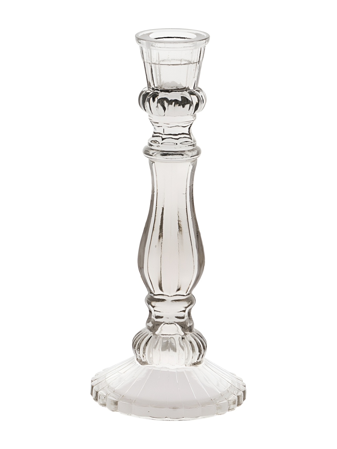

Clovefry Transparent Glass Candle Holder