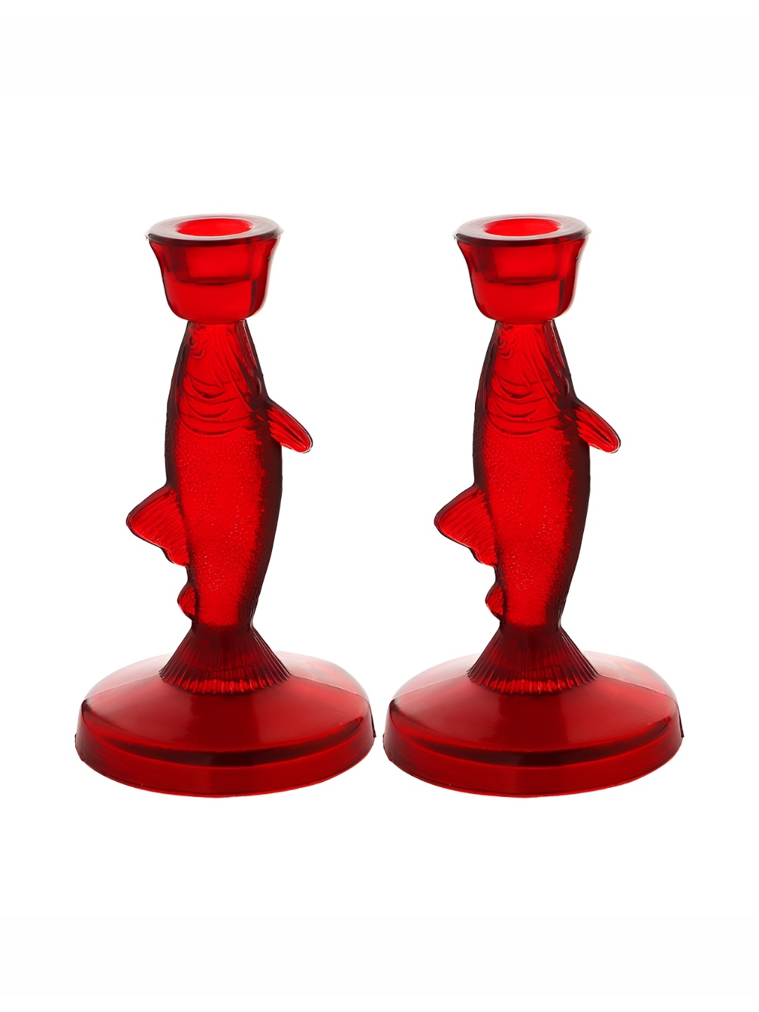 

Clovefry Red 2 Pieces Candle Holders
