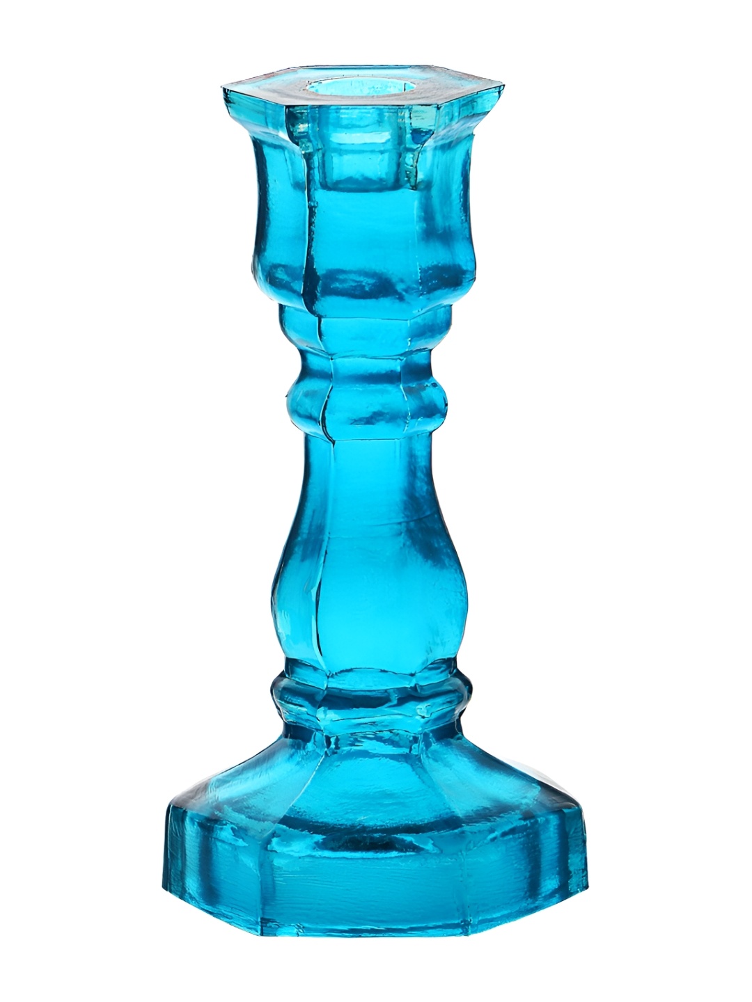 

Clovefry Blue Textured Candle Holder