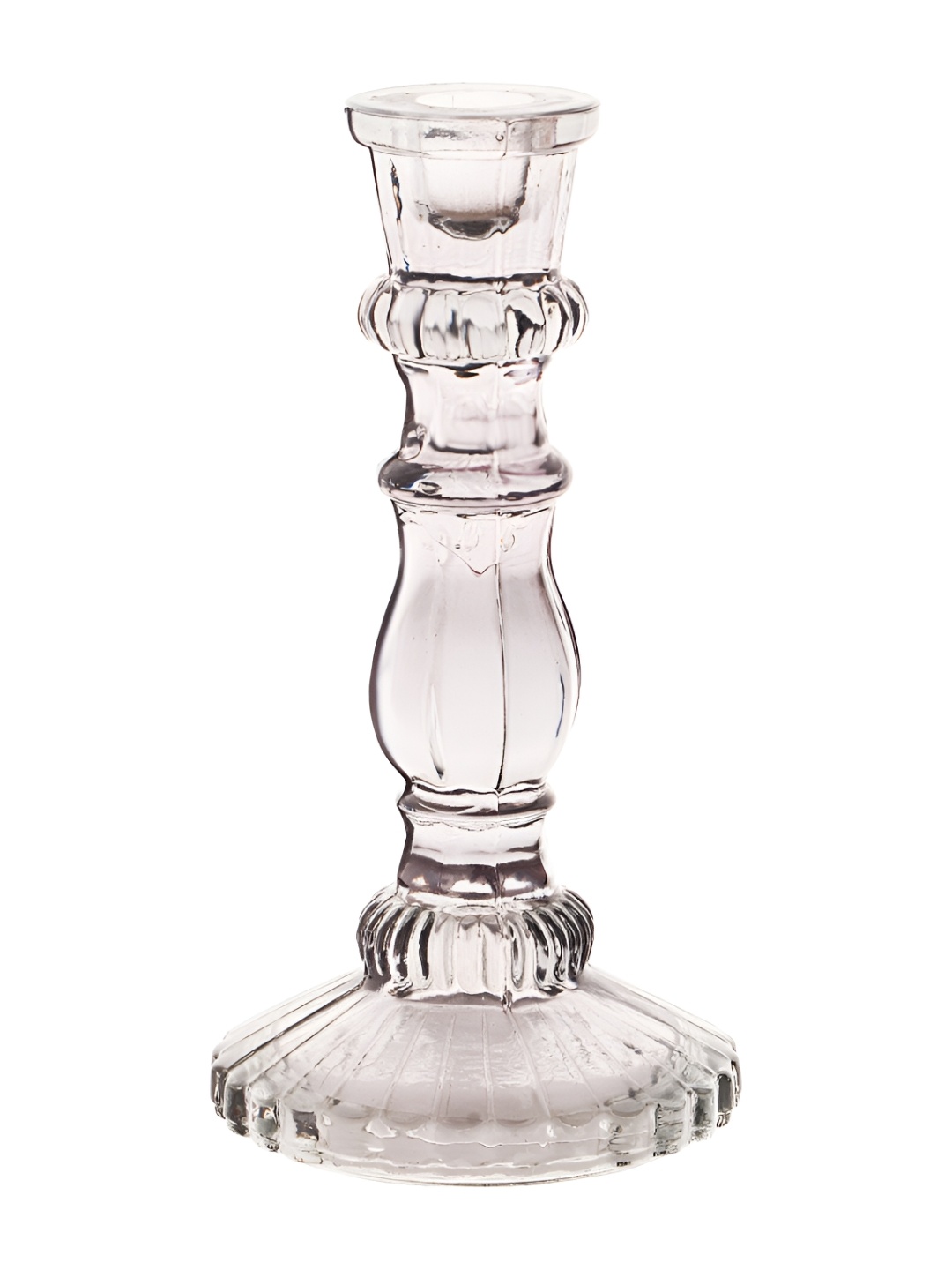 

Clovefry Transparent 2 Pieces Candle Holders