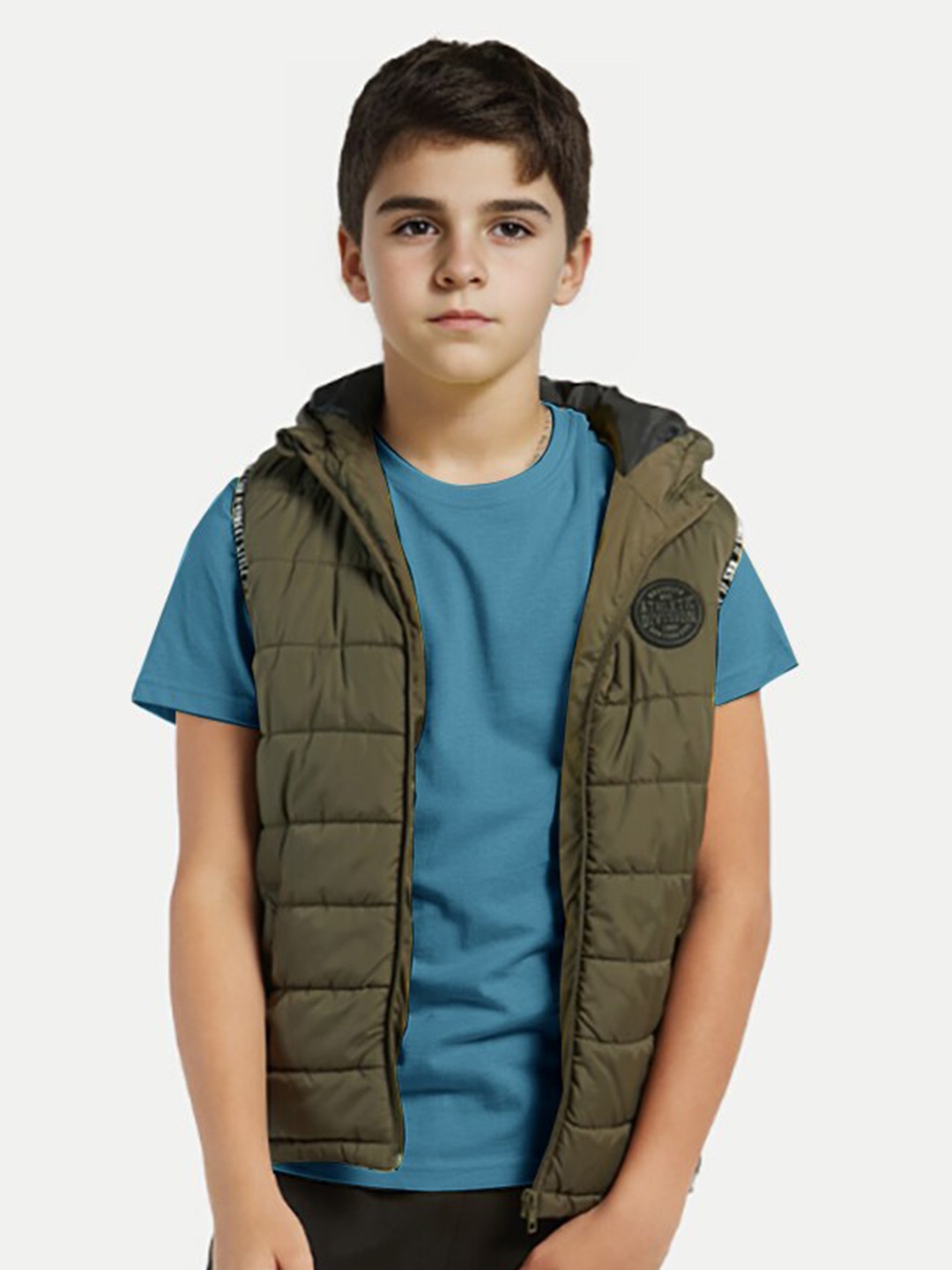 

BAESD Boys Round Neck Short Sleeves Cotton T-shirt, Blue