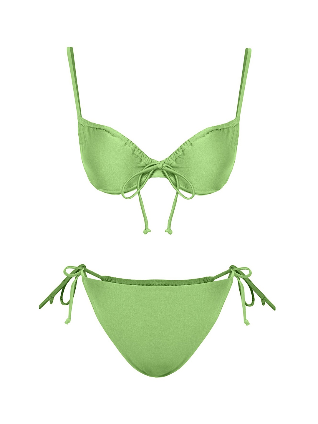

Trendyol Lightly Padded Lingerie Set, Green