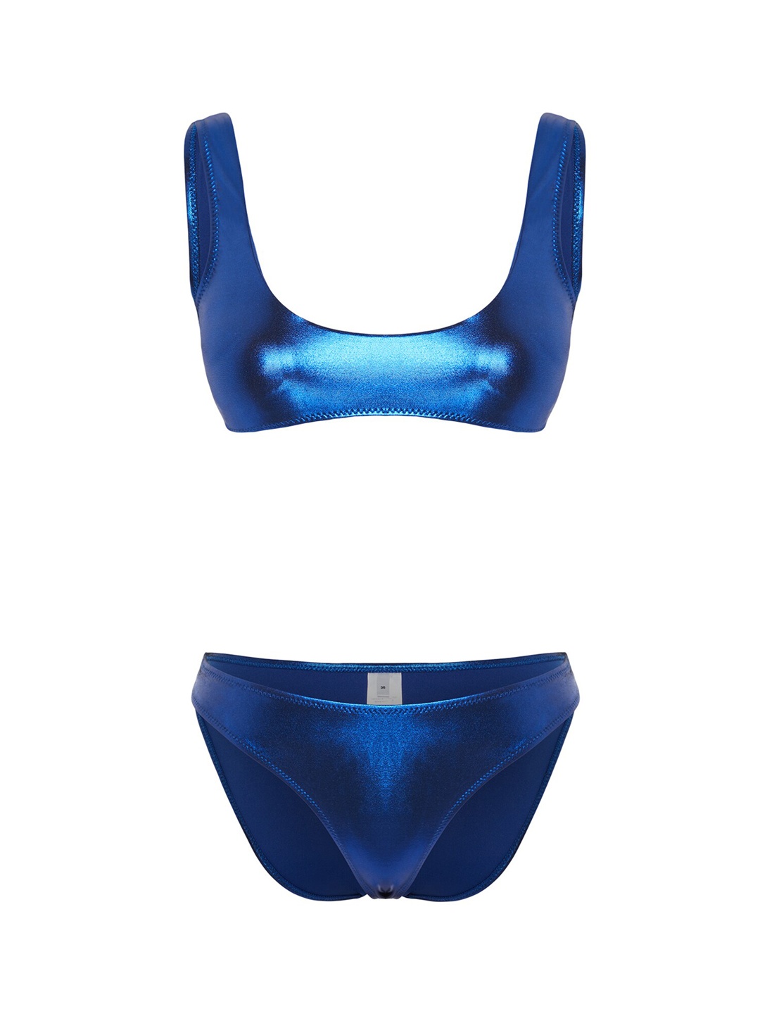 

Trendyol Metallic Swim Bikini Set, Blue
