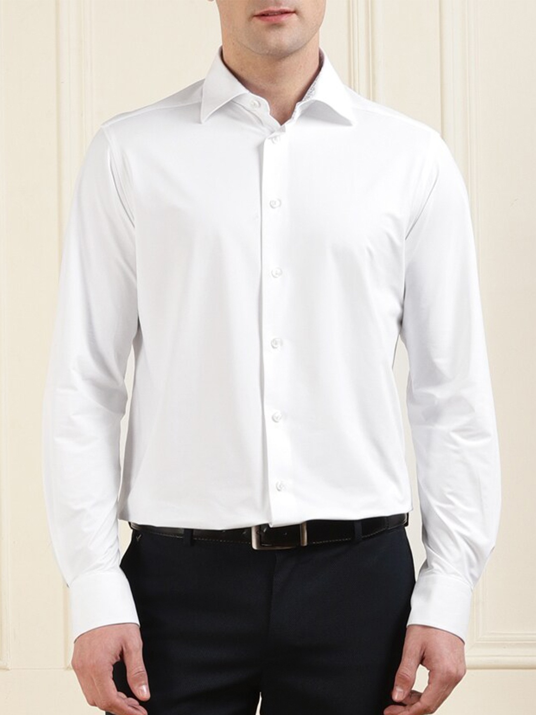 

Eton Men Opaque Formal Shirt, White