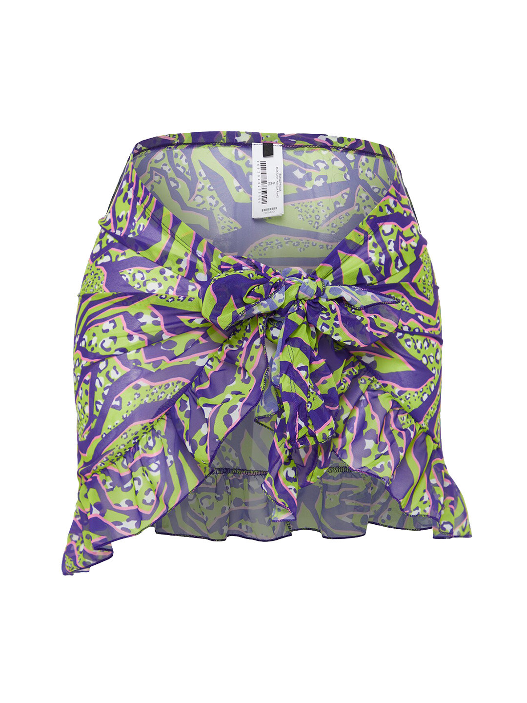

Trendyol Printed Cover-Up Sarong, Purple