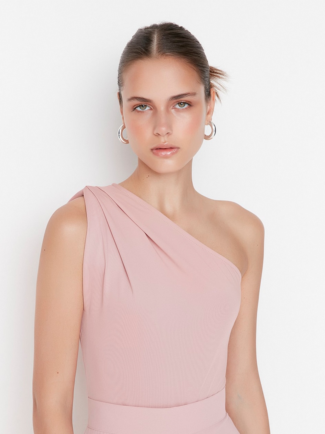

Trendyol One Shoulder Top, Pink