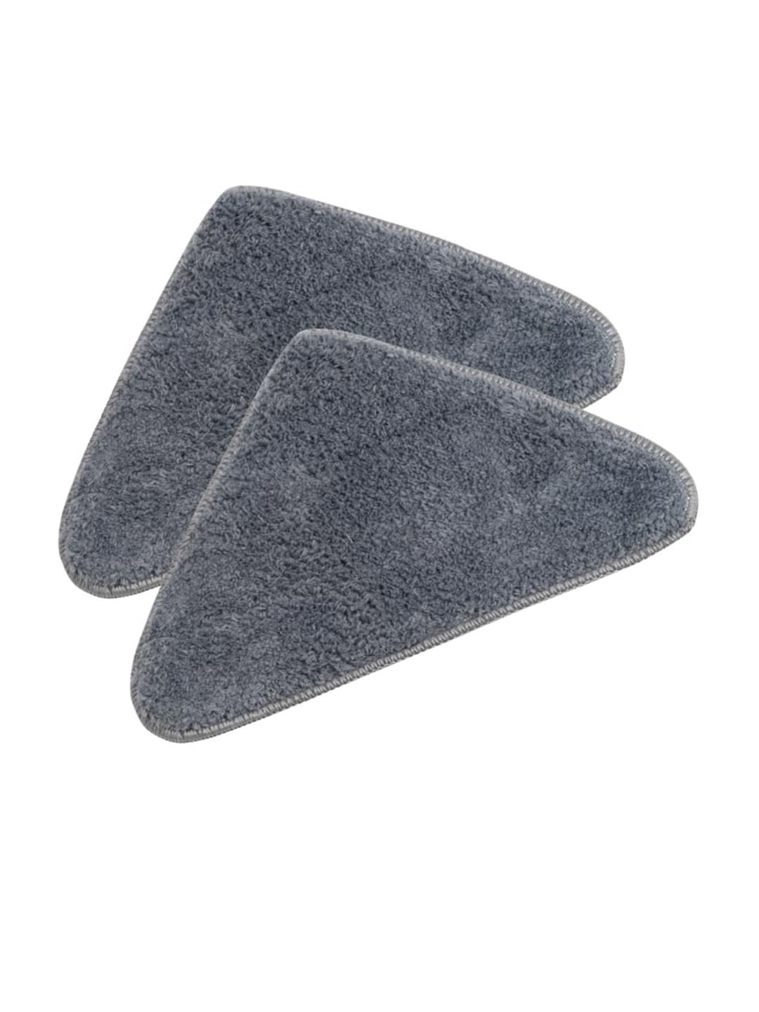 

Black gold Grey 2 piece Solid Triangle Dust Mop Pads Replacement