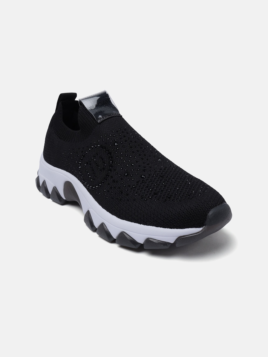 

BAGATT Yoko Women Embellished Slip-On Sneakers, Black