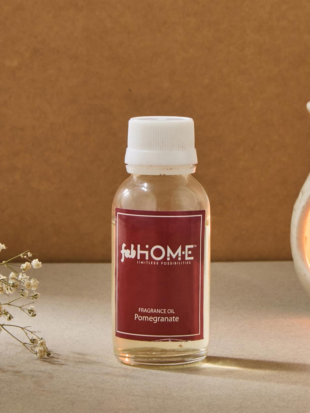 

Fabindia Pomegranate Essential Oil Sugandhim Diffuser- 50ml, Multi