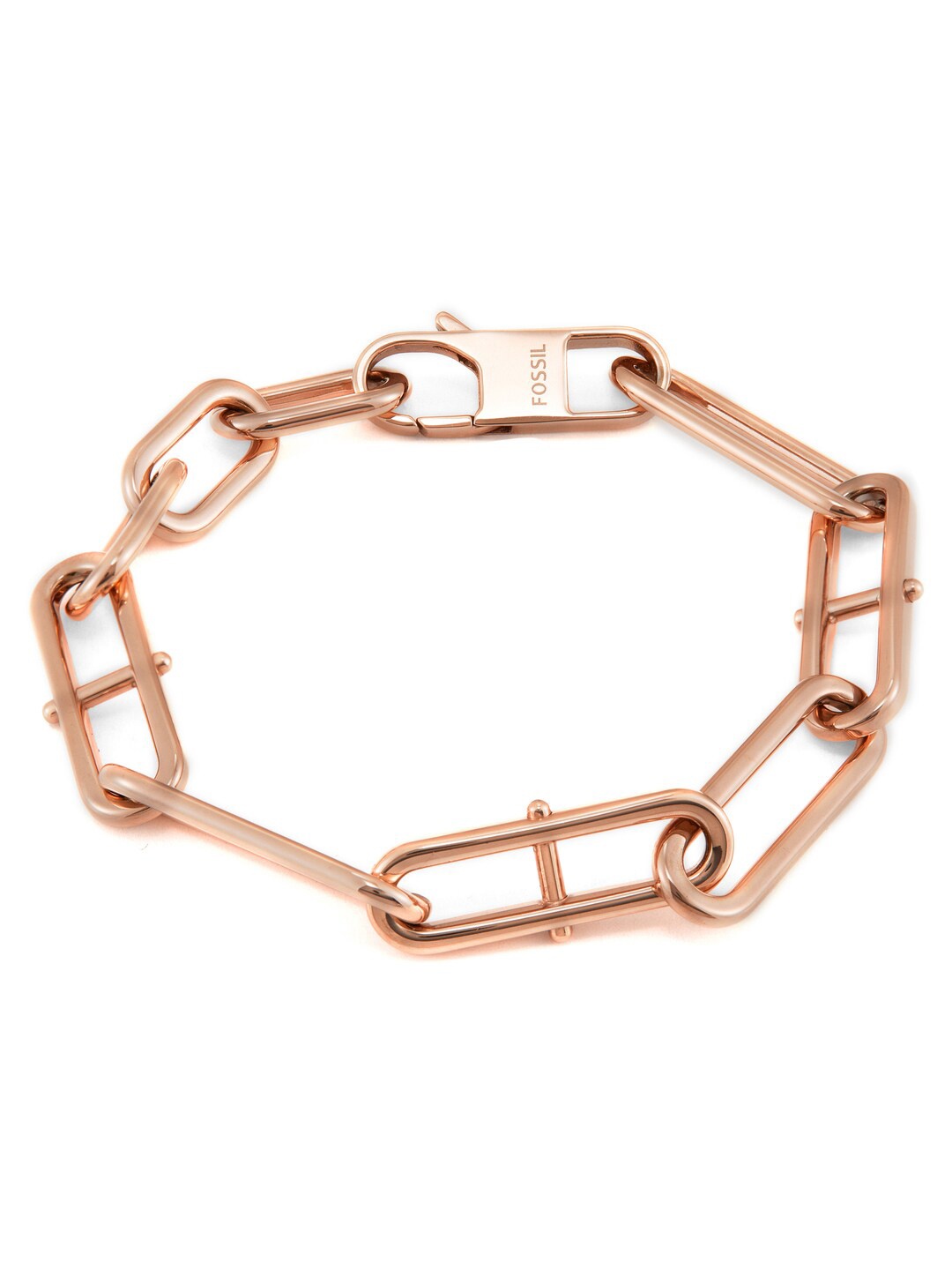 

Fossil Rose Gold-Plated Link Bracelet