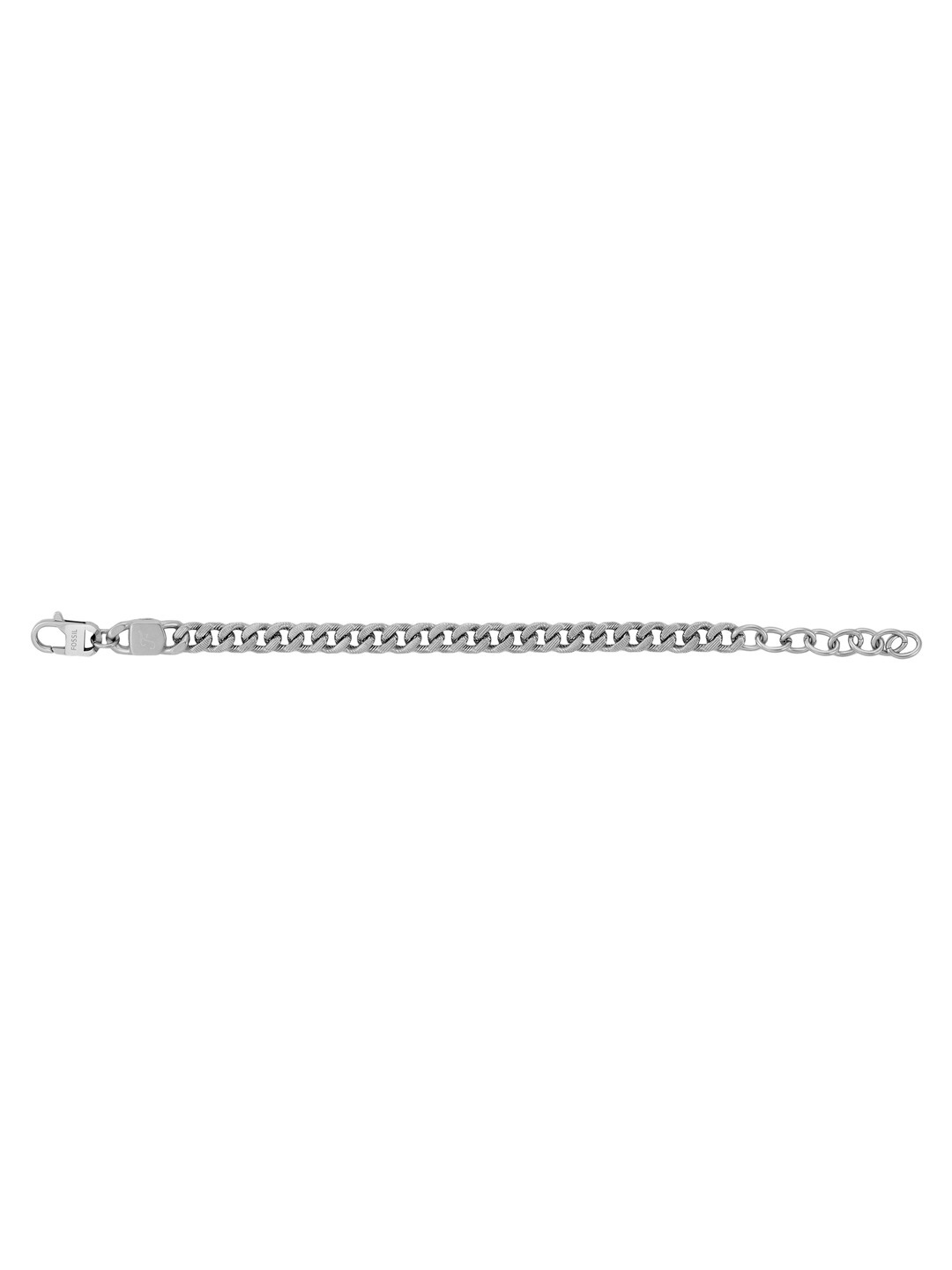 

Fossil Men Stainless Steel Link Bracelet, Silver