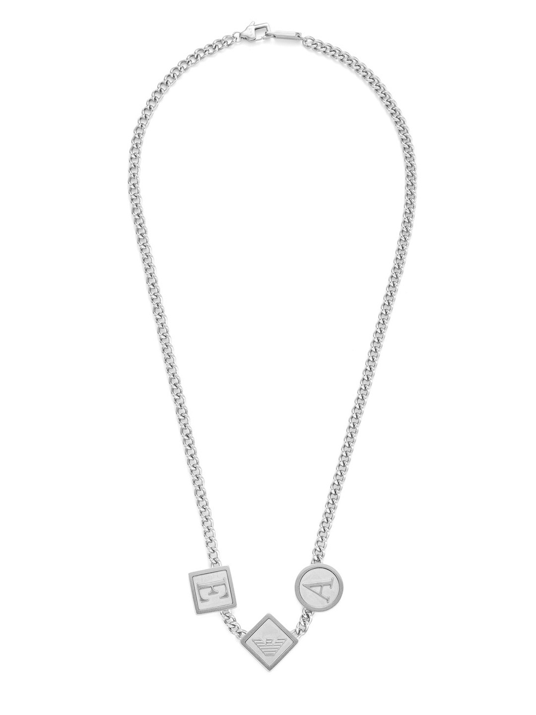 

Emporio Armani Men Stainless Steel Necklace, Silver
