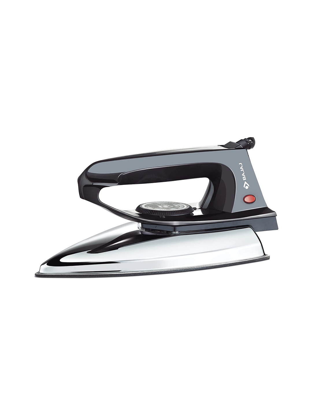 

Bajaj Black DX-2 600W Dry Iron with Anti-bacterial German Coating Tech In Soleplate