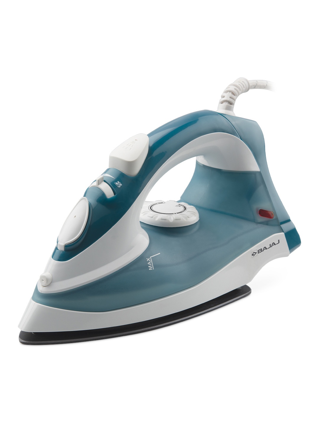 

Bajaj Blue MX3 Neo Steam Iron with 360 Degree swivel Cord & 180 ml Large Tank