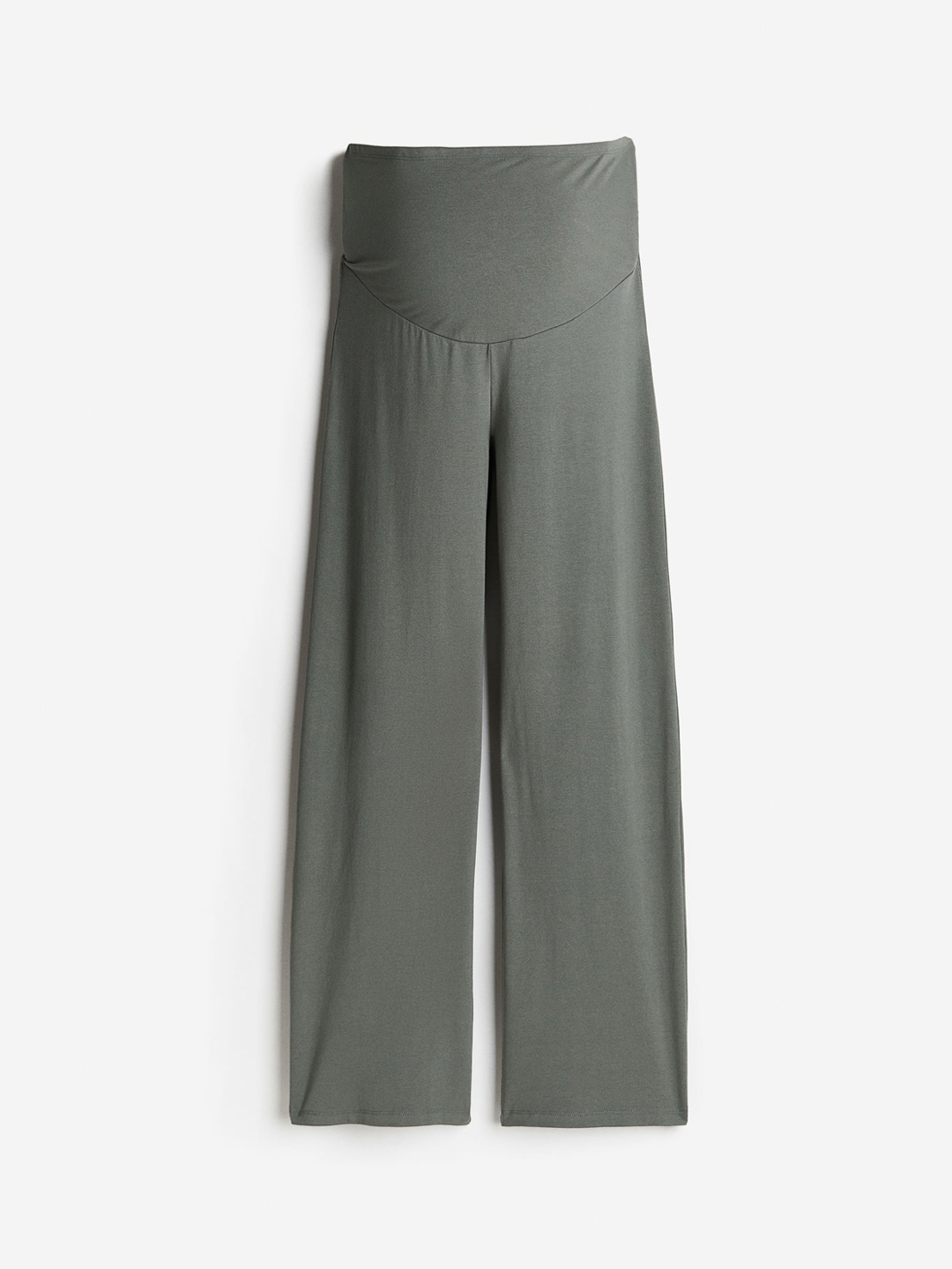 

H&M Women MAMA Before & After Jersey Trousers, Olive