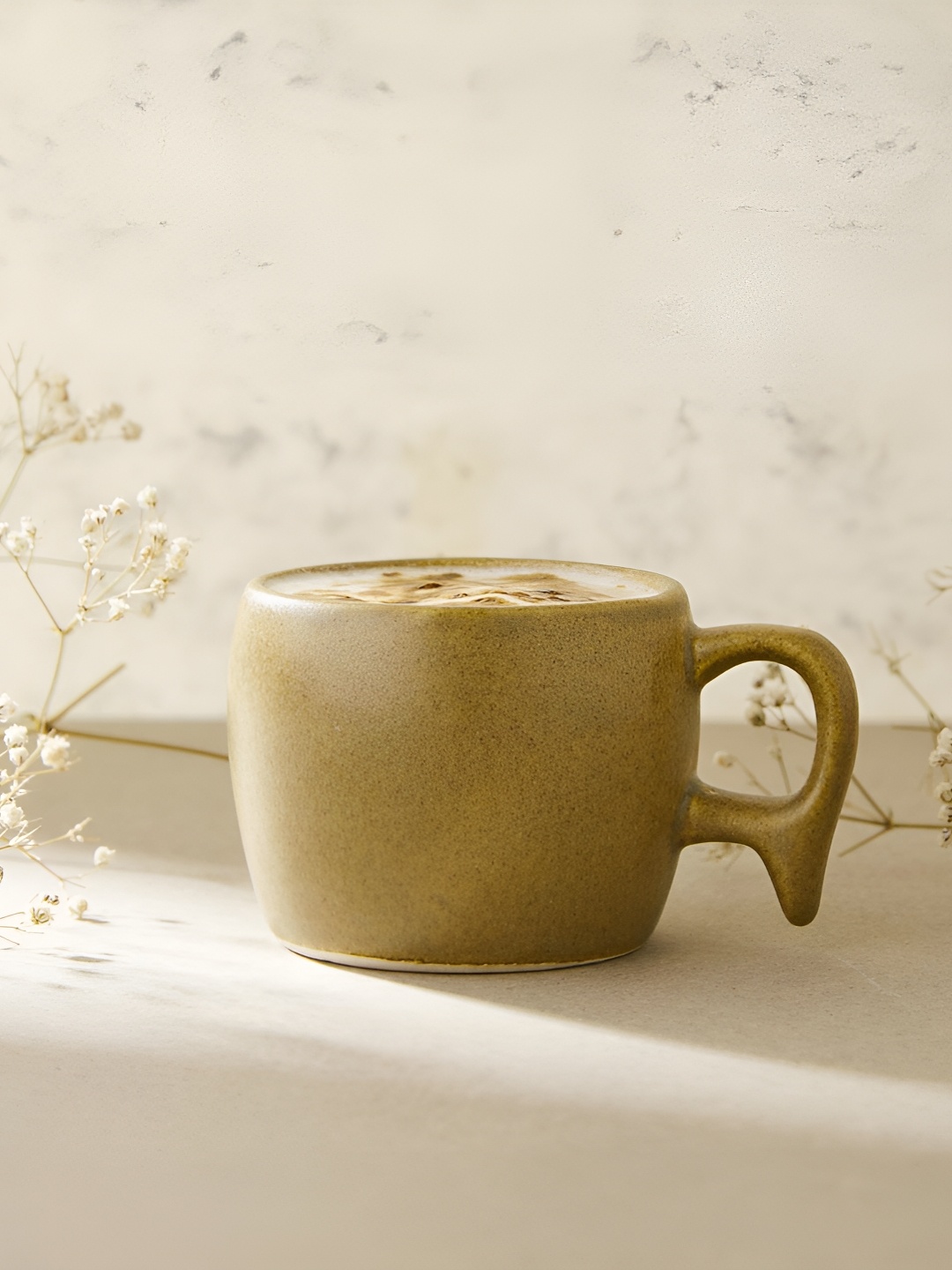 

Fabindia Green Ceramic Matte Mug 100 ml