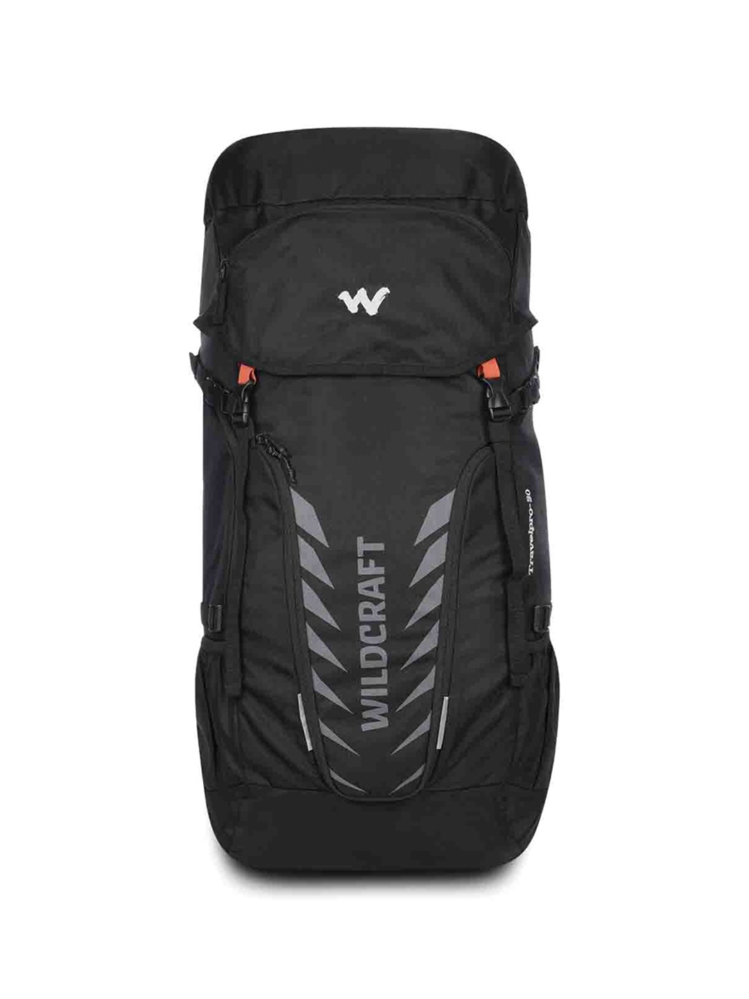 

Wildcraft Travel Pro 50 Printed Rucksacks, Black