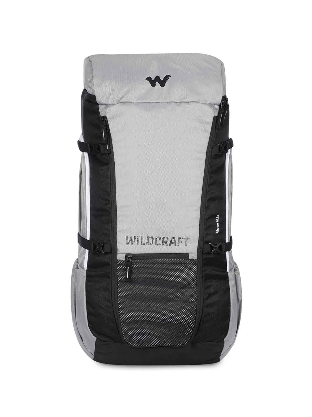 

Wildcraft Verge 70 Unisex Colourblocked Rucksack, Grey