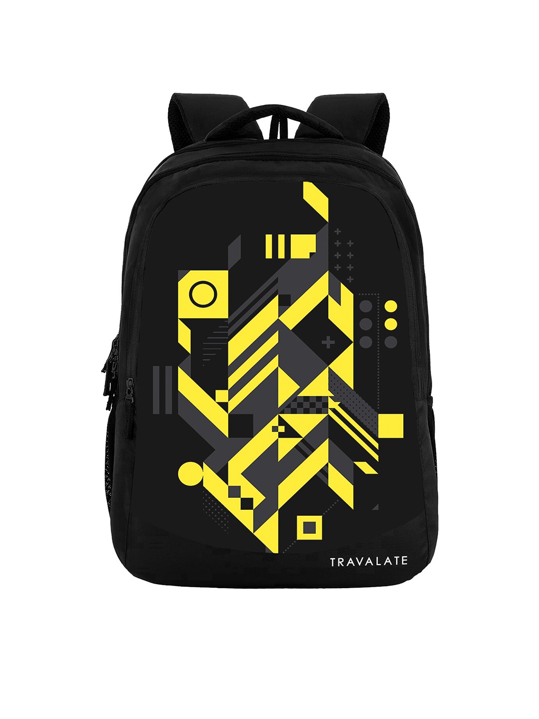 

TRAVALATE Unisex Graphic Printed Ergonomic Backpack, Yellow