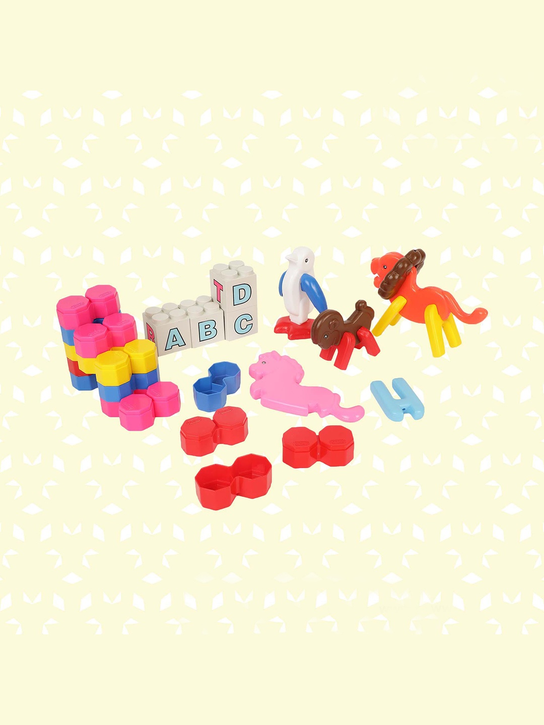 

UA Toys Non-Allergic Puzzles Learning & Development Toys, Yellow