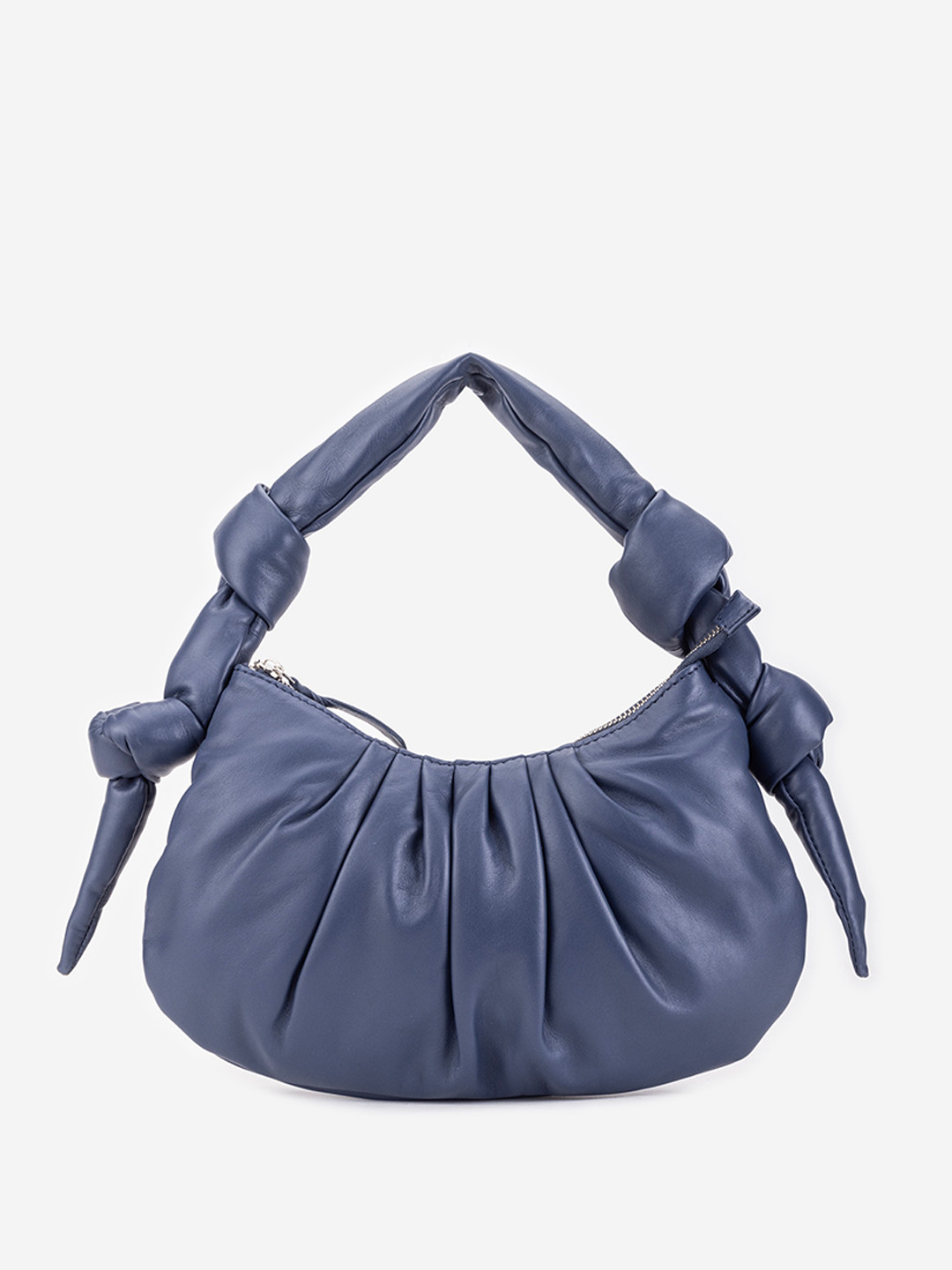 

Abelardo De Moda Leather Shopper Handheld Bag, Blue