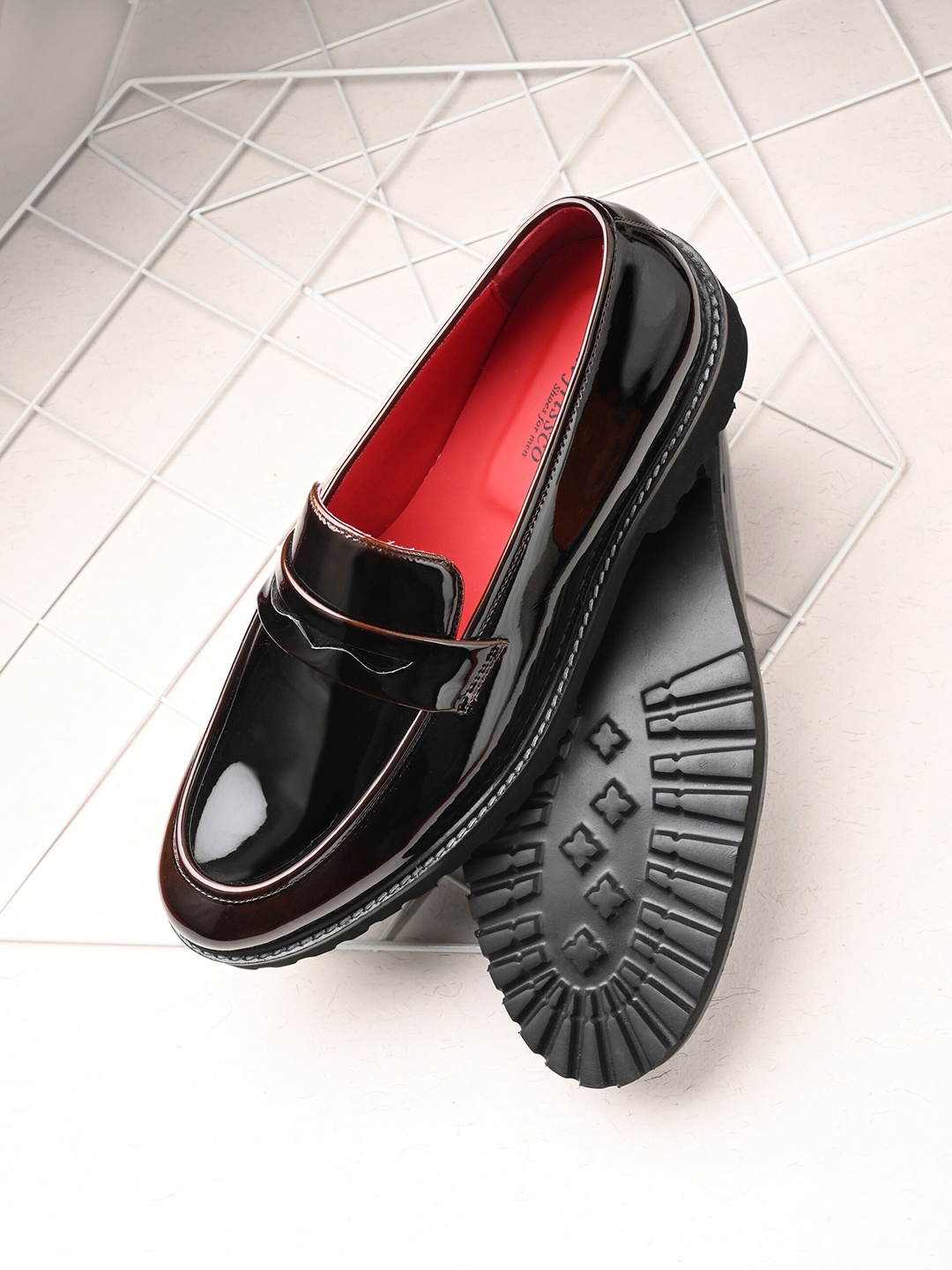 

San Frissco Men Formal Slip-On Loafers, Brown
