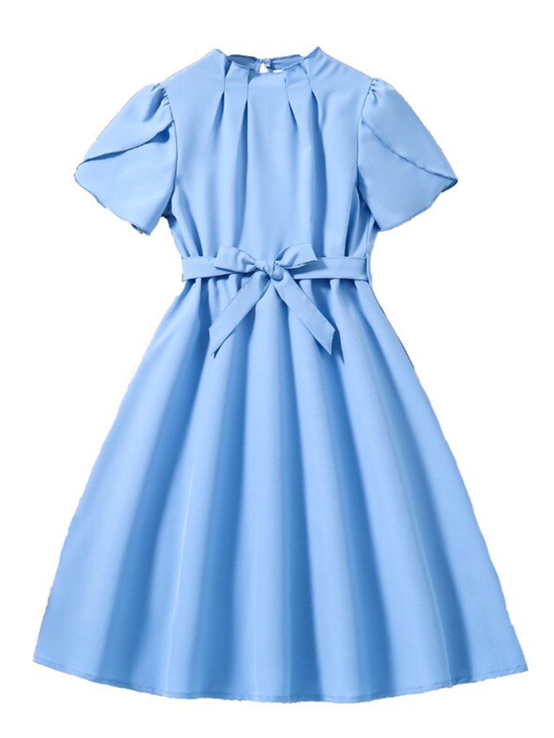 

StyleCast Blue Girls Tie Up Fit & Flare Midi Dress