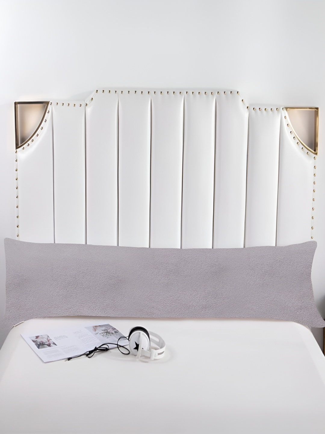 

Homerz Grey Cotton Rectanguler Shaped Sleeping Pillow