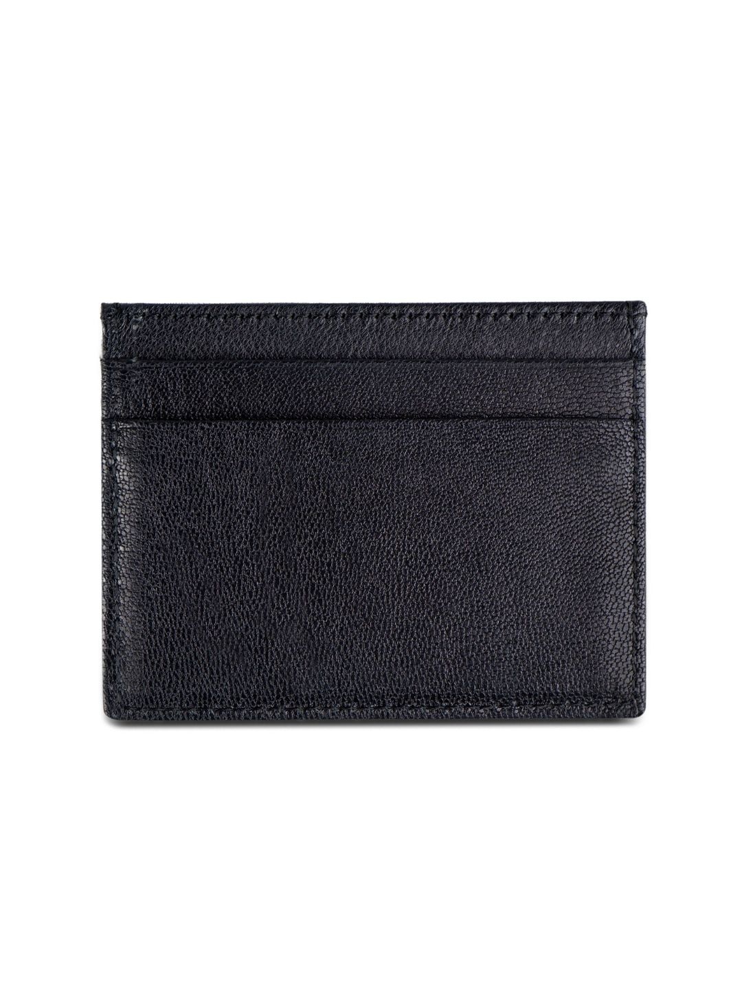 

MaheTri Men Leather Card Holder, Black