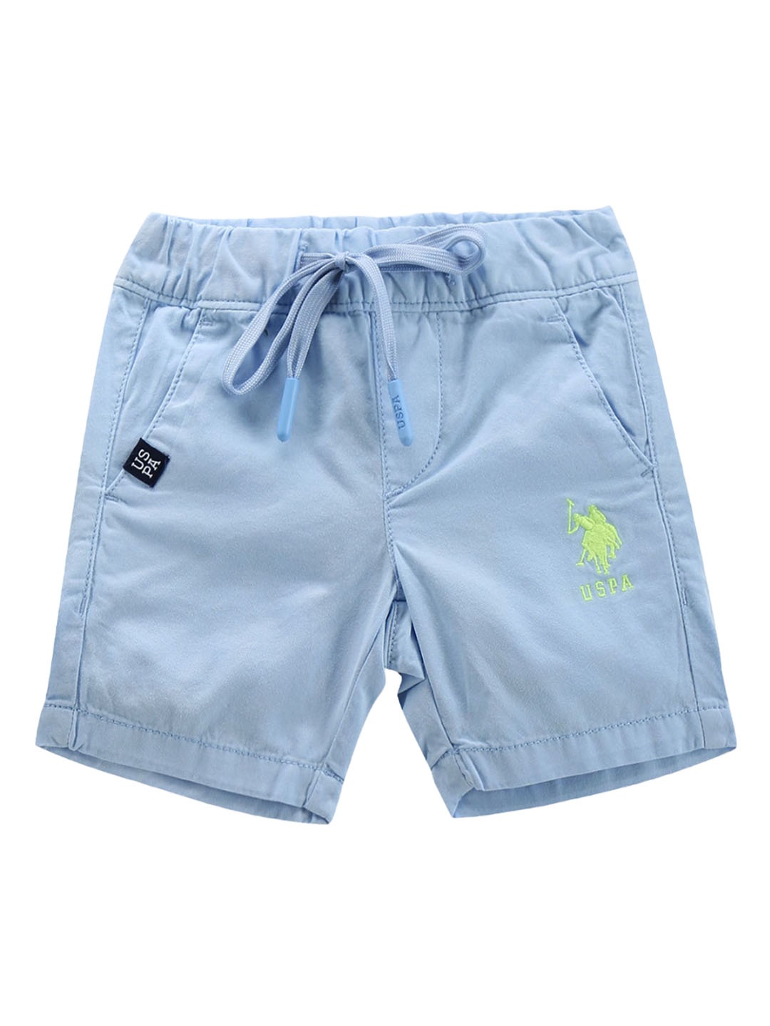 

U.S. Polo Assn. Kids Boys Pure Cotton Shorts, Blue