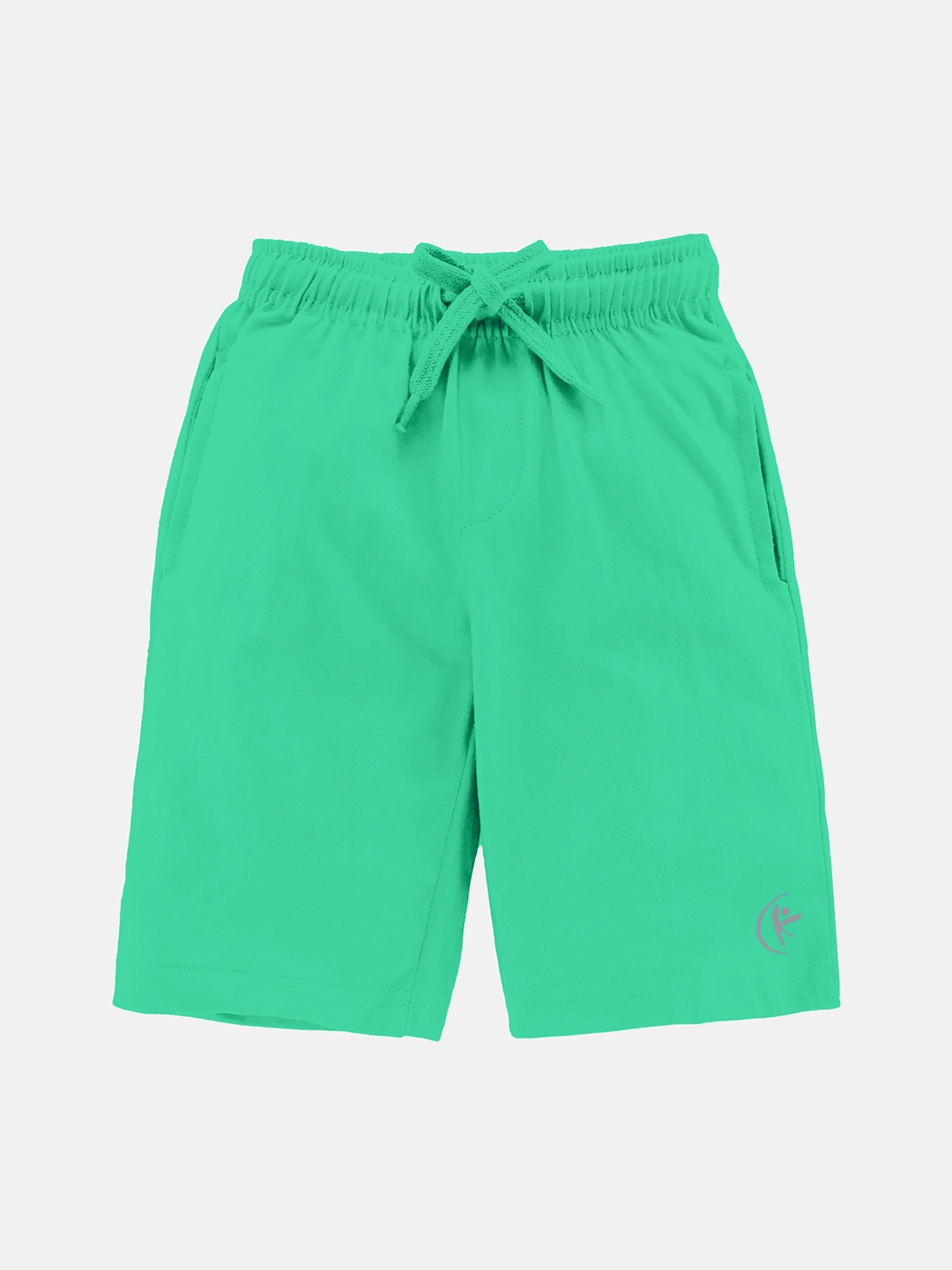 

KiddoPanti Boys Pure Cotton Shorts, Green