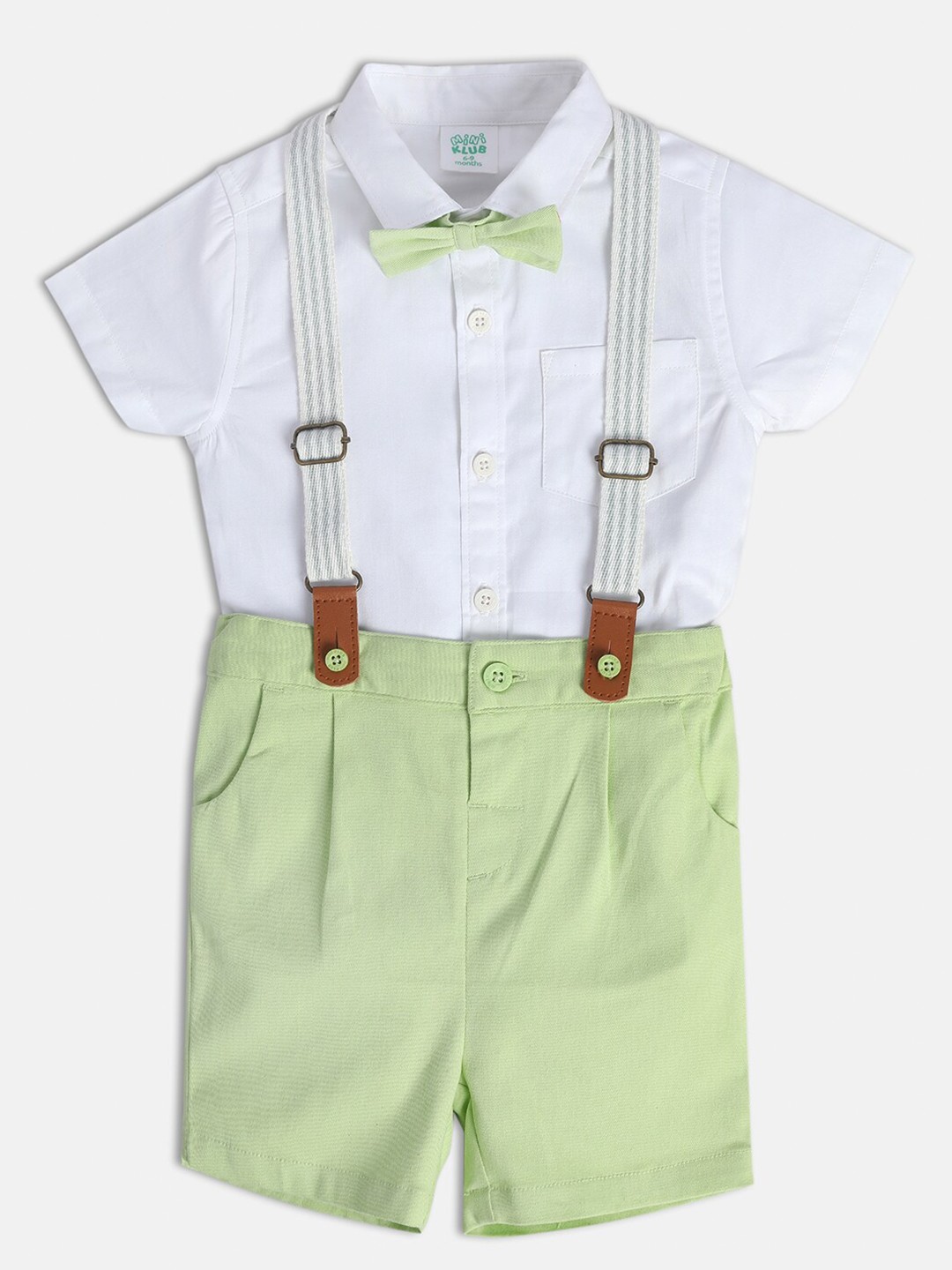

MINI KLUB Boys Pure Cotton Clothing Set, White