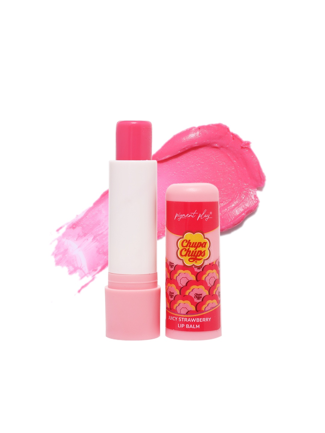 

Pigment Play Chupa Chups Lip Balm SPF30 - Juicy Strawberry, Pink