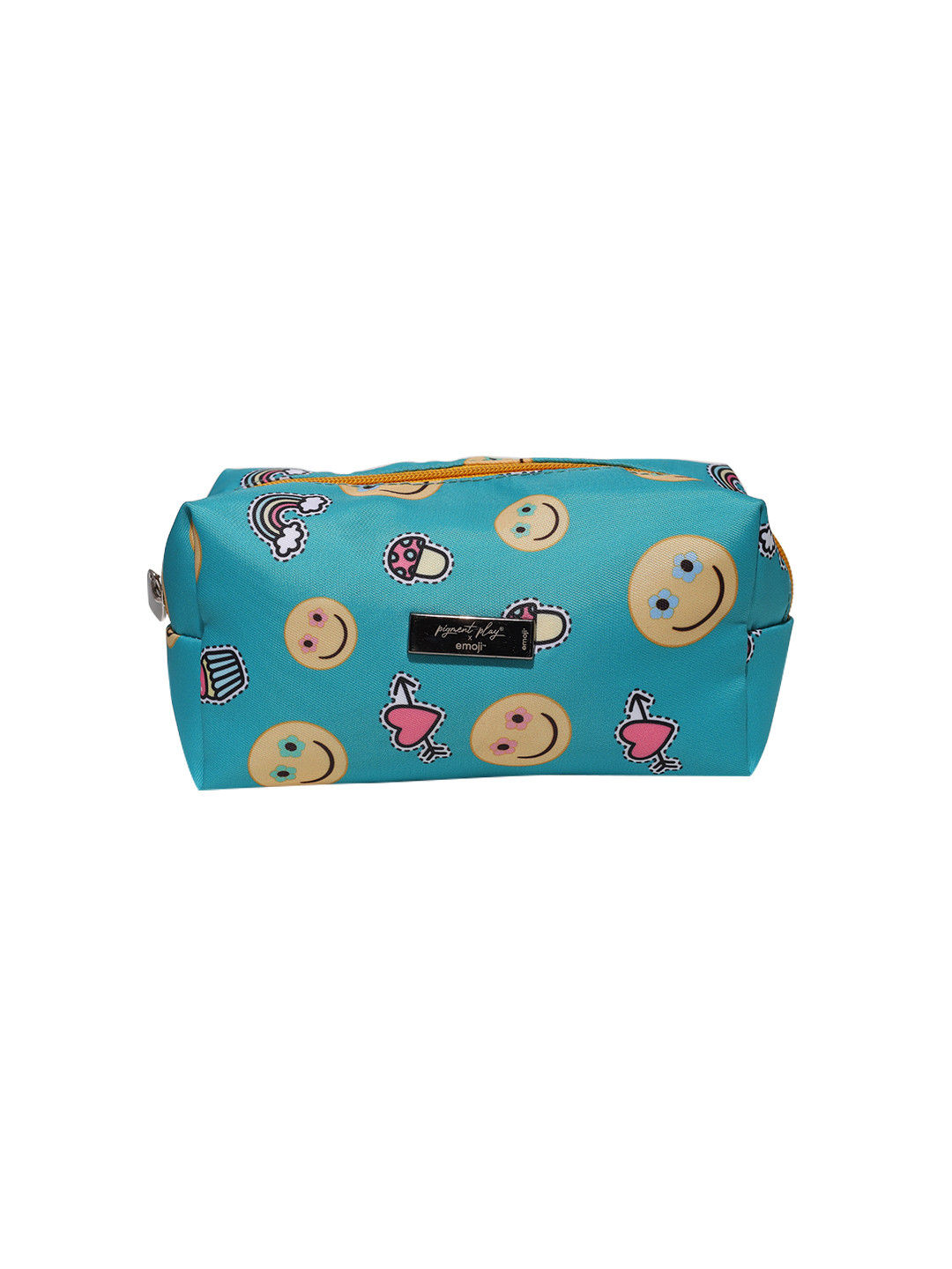 

Pigment Play X Emoji Sunny Days Ahead Cosmetic Bag - Small, Blue
