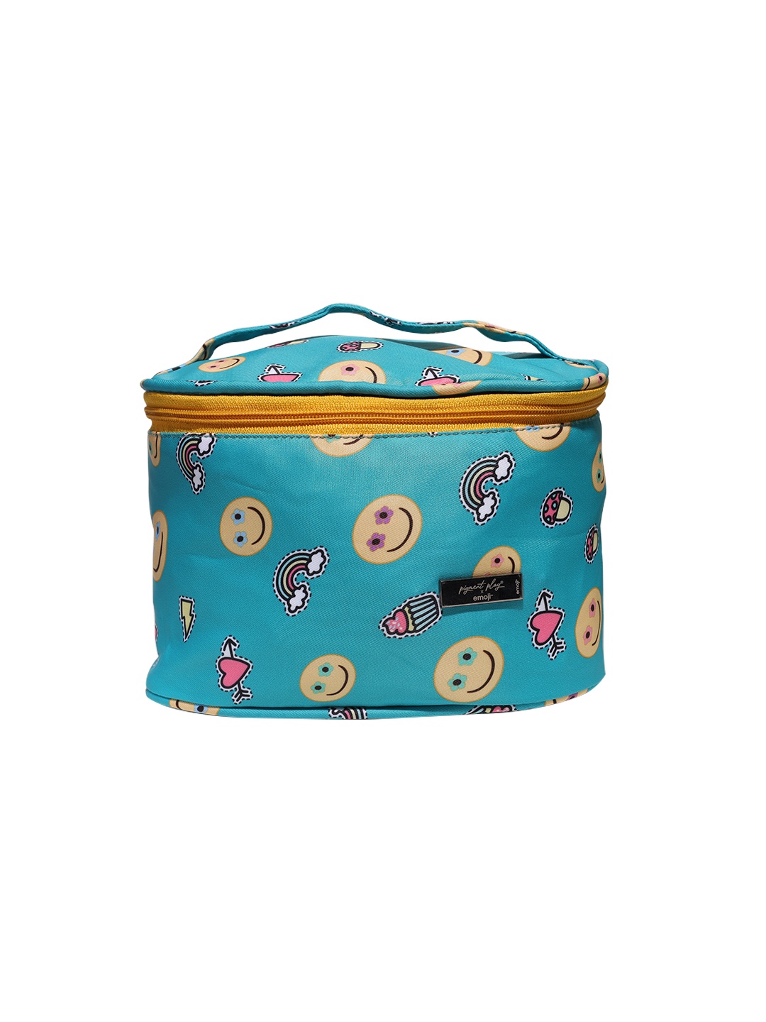 

Pigment Play X Emoji Sunny Days Ahead Cosmetic Bag - Large, Blue