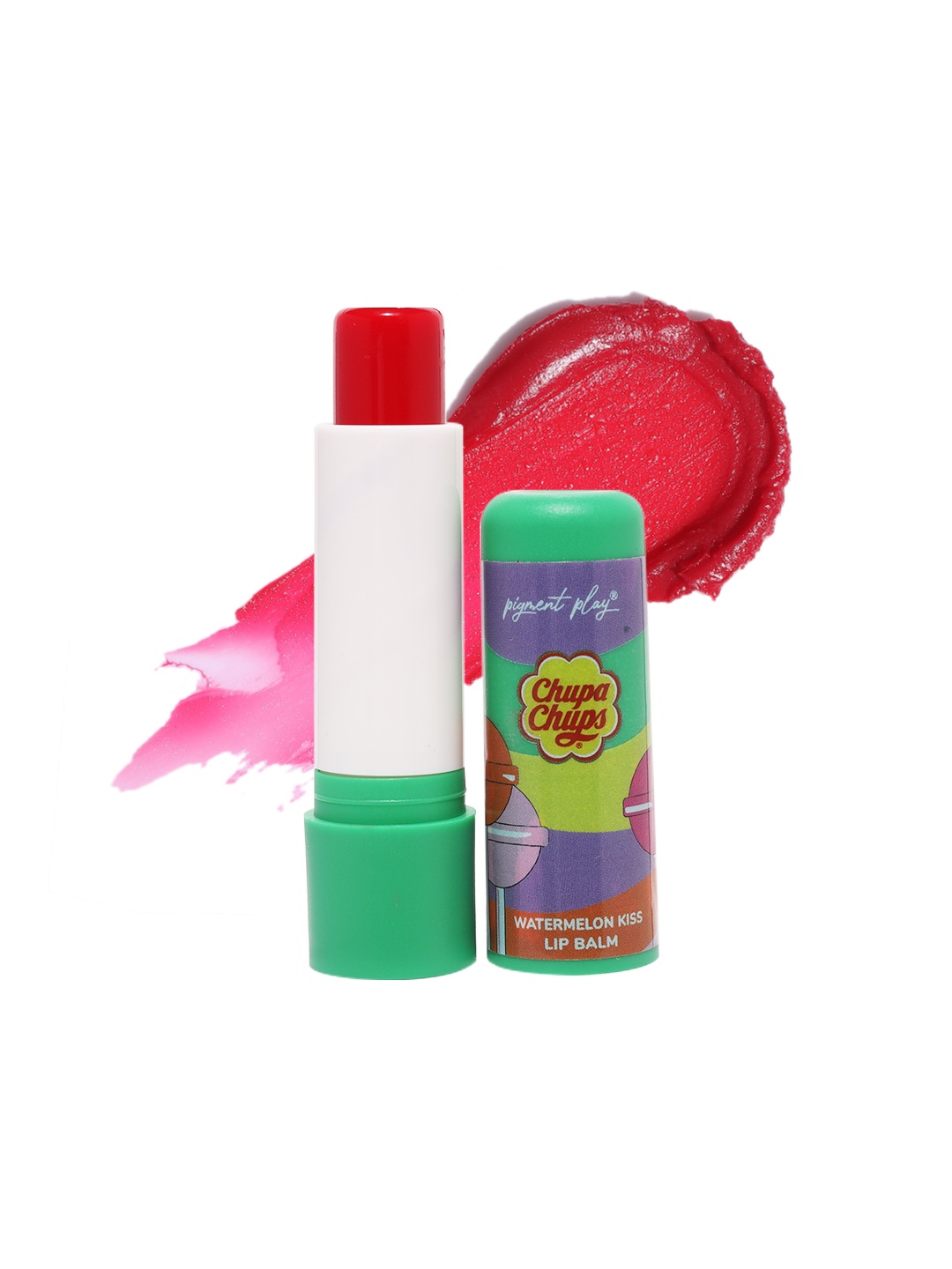 

Pigment Play Chupa Chups Lip Balm SPF30 - Watermelon Kiss, Red