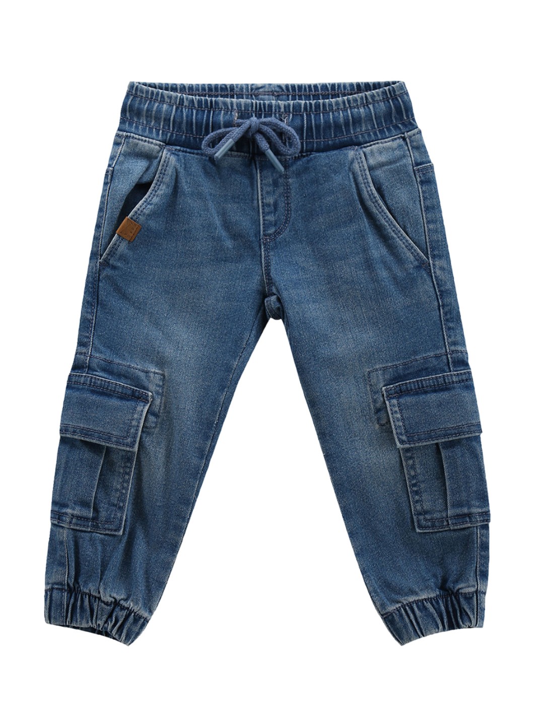 

U.S. Polo Assn. Kids Boys Classic Slim Fit Clean Look Light Fade Stretchable Jeans, Blue