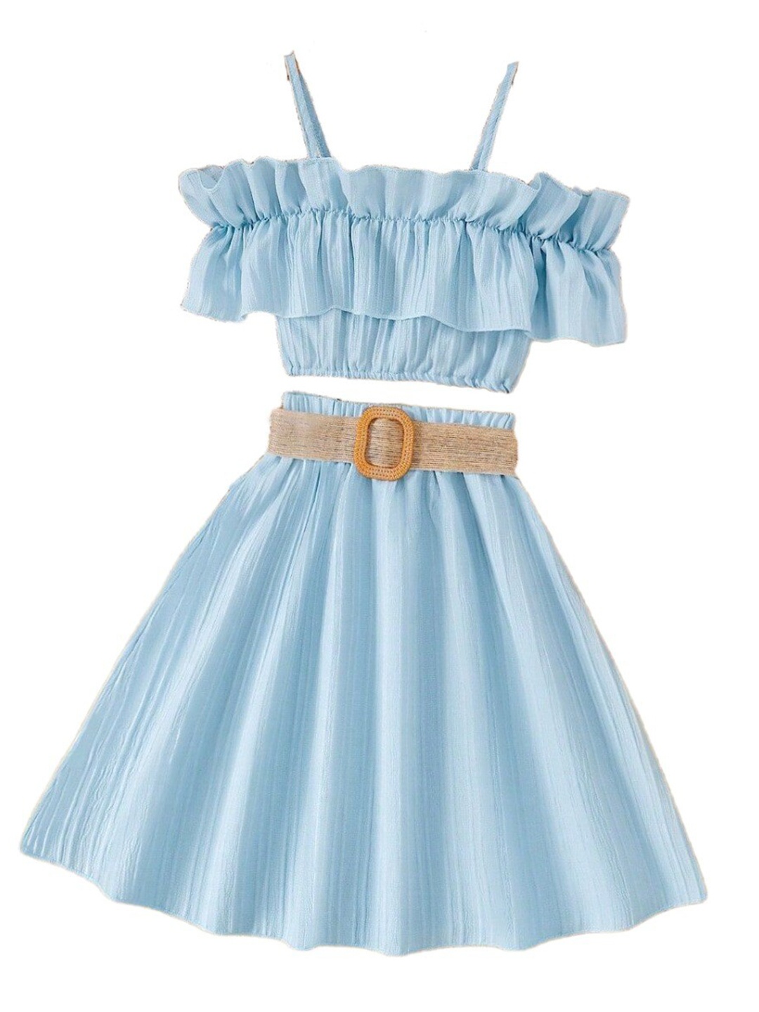 

StyleCast Girls Blue Top with Skirt
