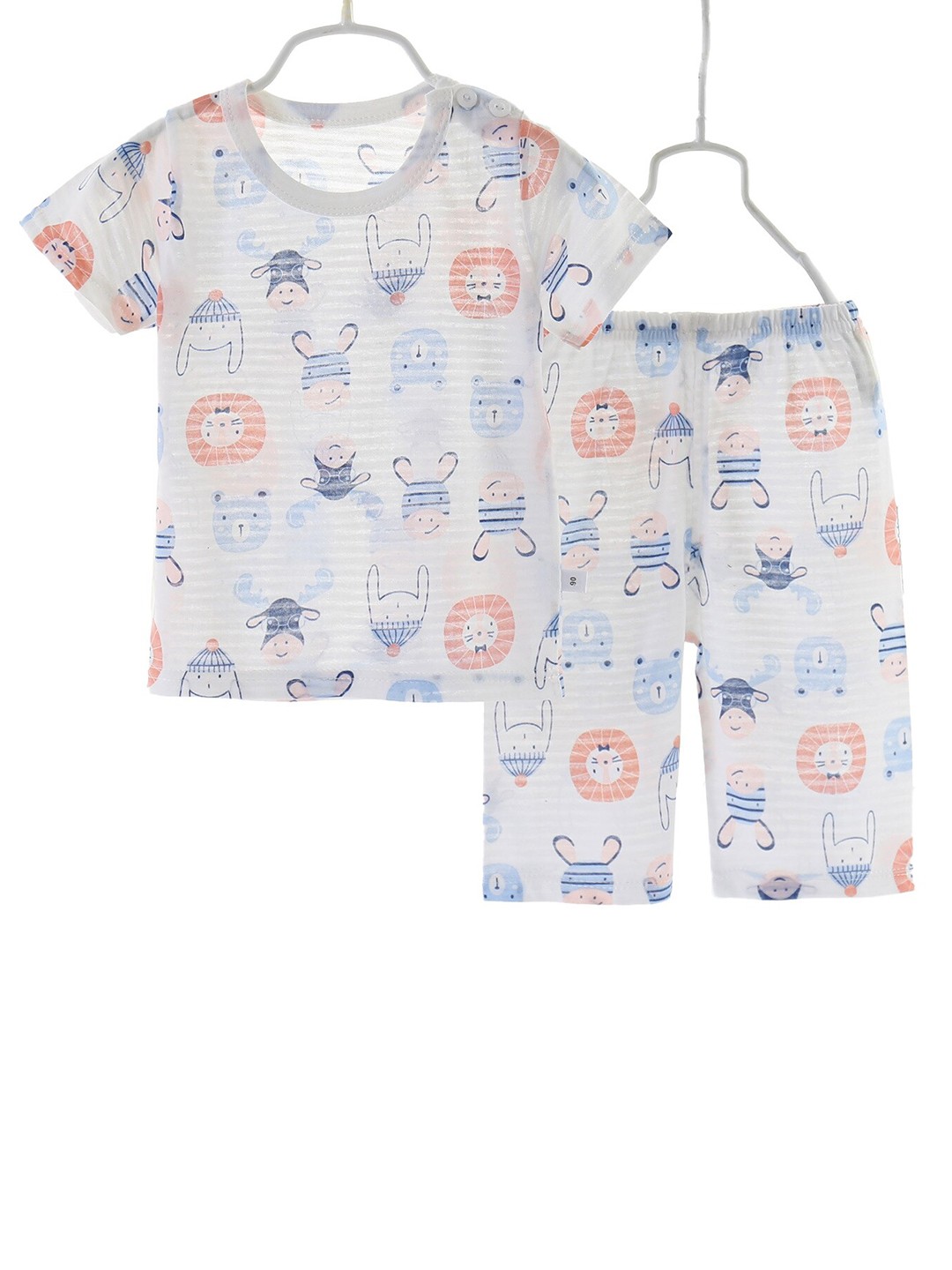 

StyleCast Boys Blue Conversational Printed Top with Shorts