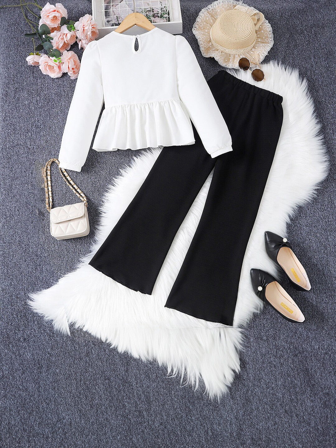 

StyleCast Black Girls Top with Trousers