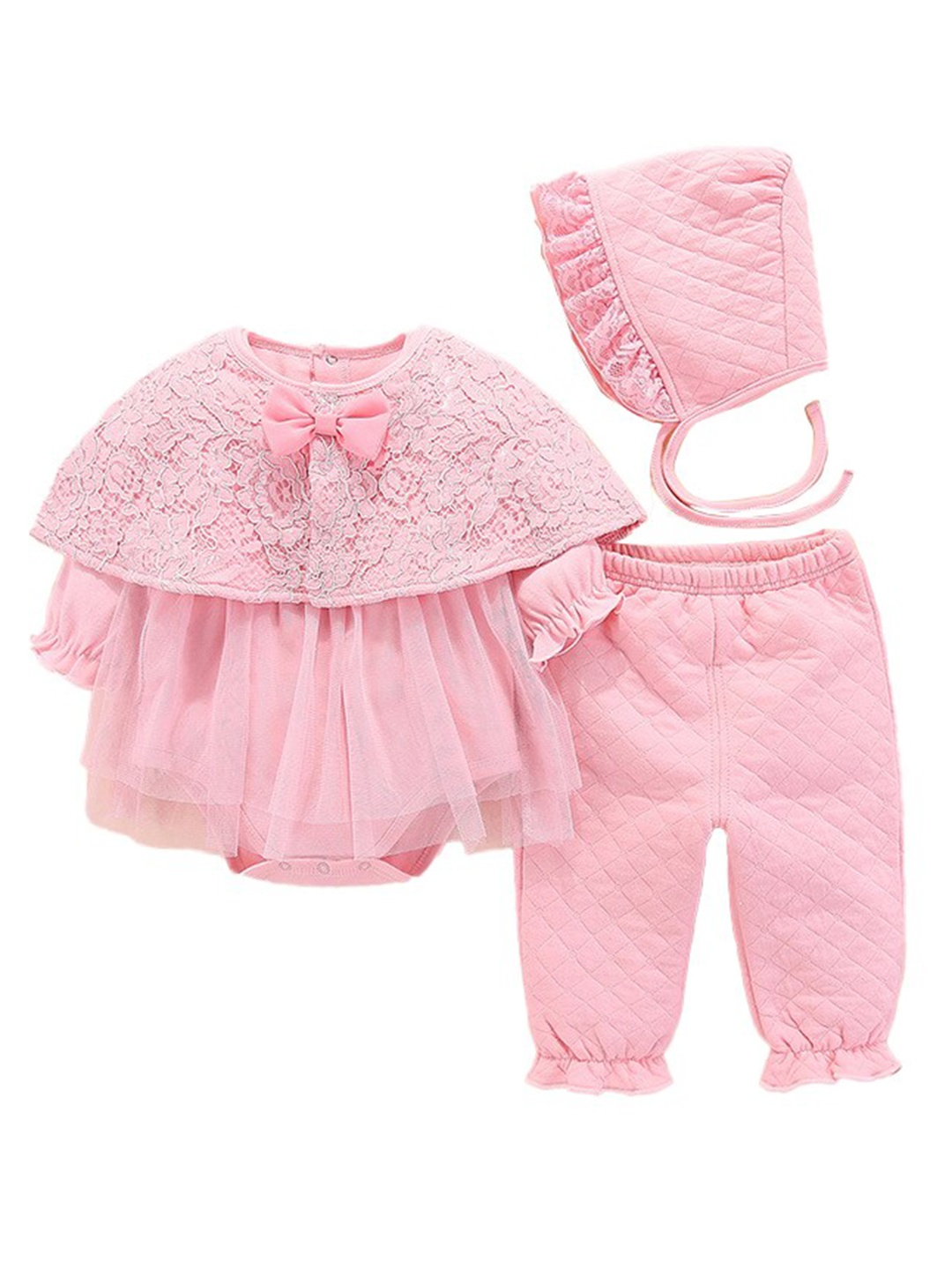 

StyleCast Infants Girls Pink Top With Pyjamas