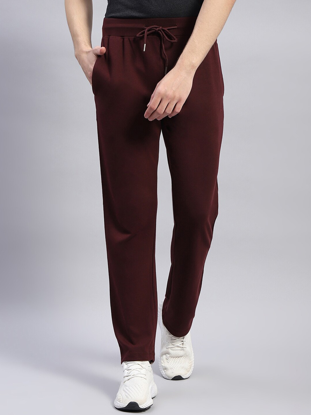 

Monte Carlo Men Regular Fit Track Pants, Maroon