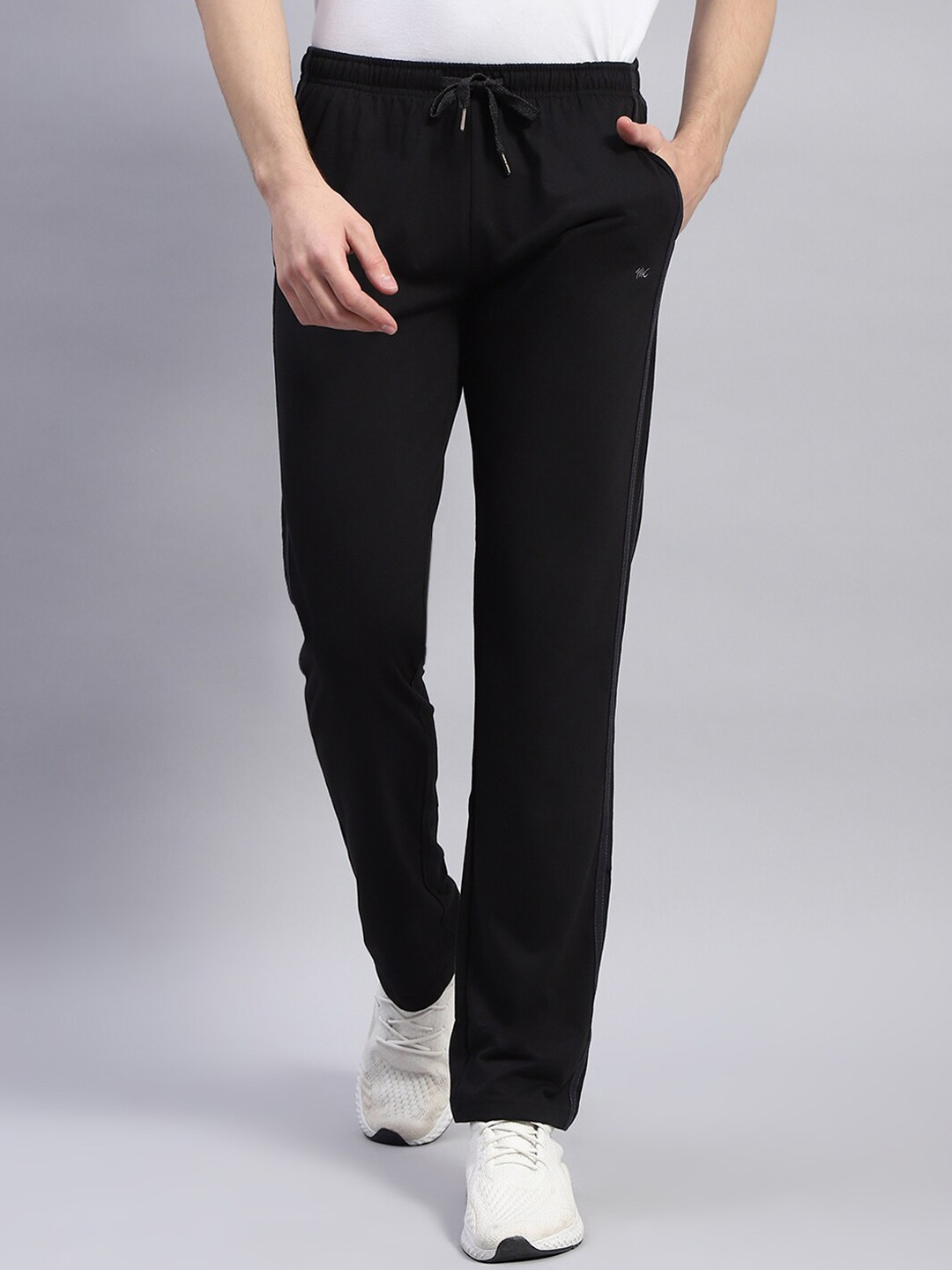 

Monte Carlo Men Regular Fit Track Pants, Black