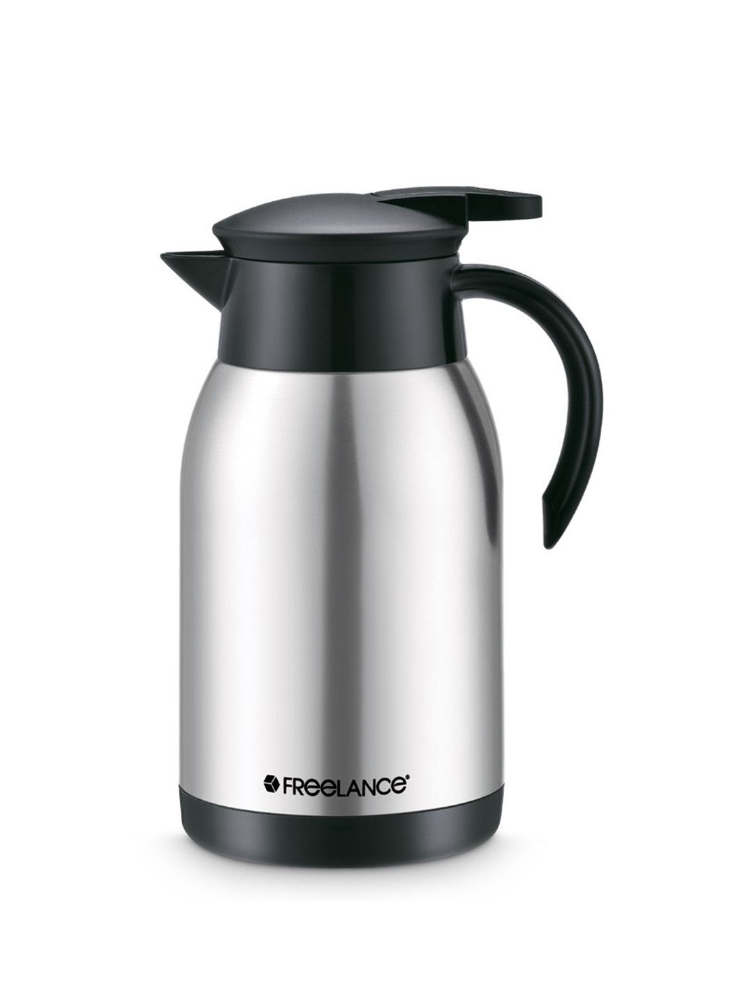 

Freelance Stainless Steel Solid Double Wall Vacuum Water Bottle 1 L, Silver