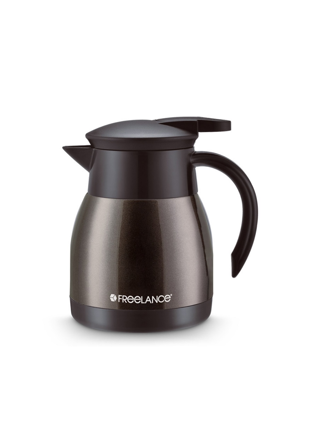 

Freelance Brown Stainless Steel Double Wall Vacuum Water Bottle 500 ml