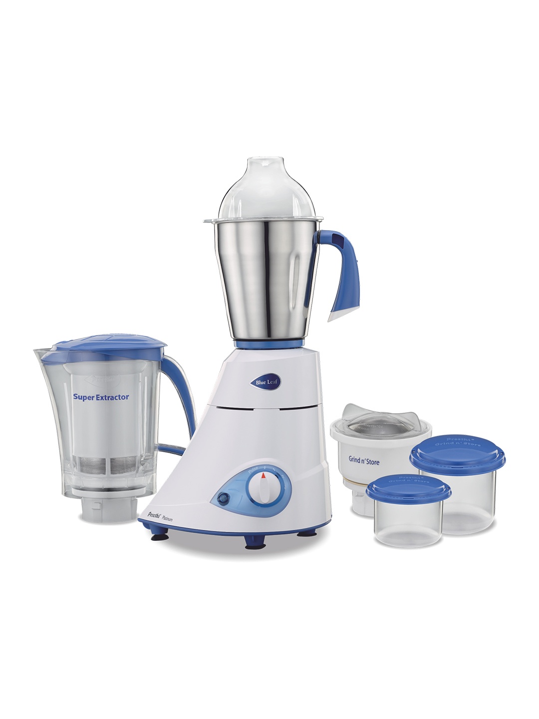 

Preethi Blue Leaf 110 Volts Mixer Grinder 550 Watts with 3 Jars