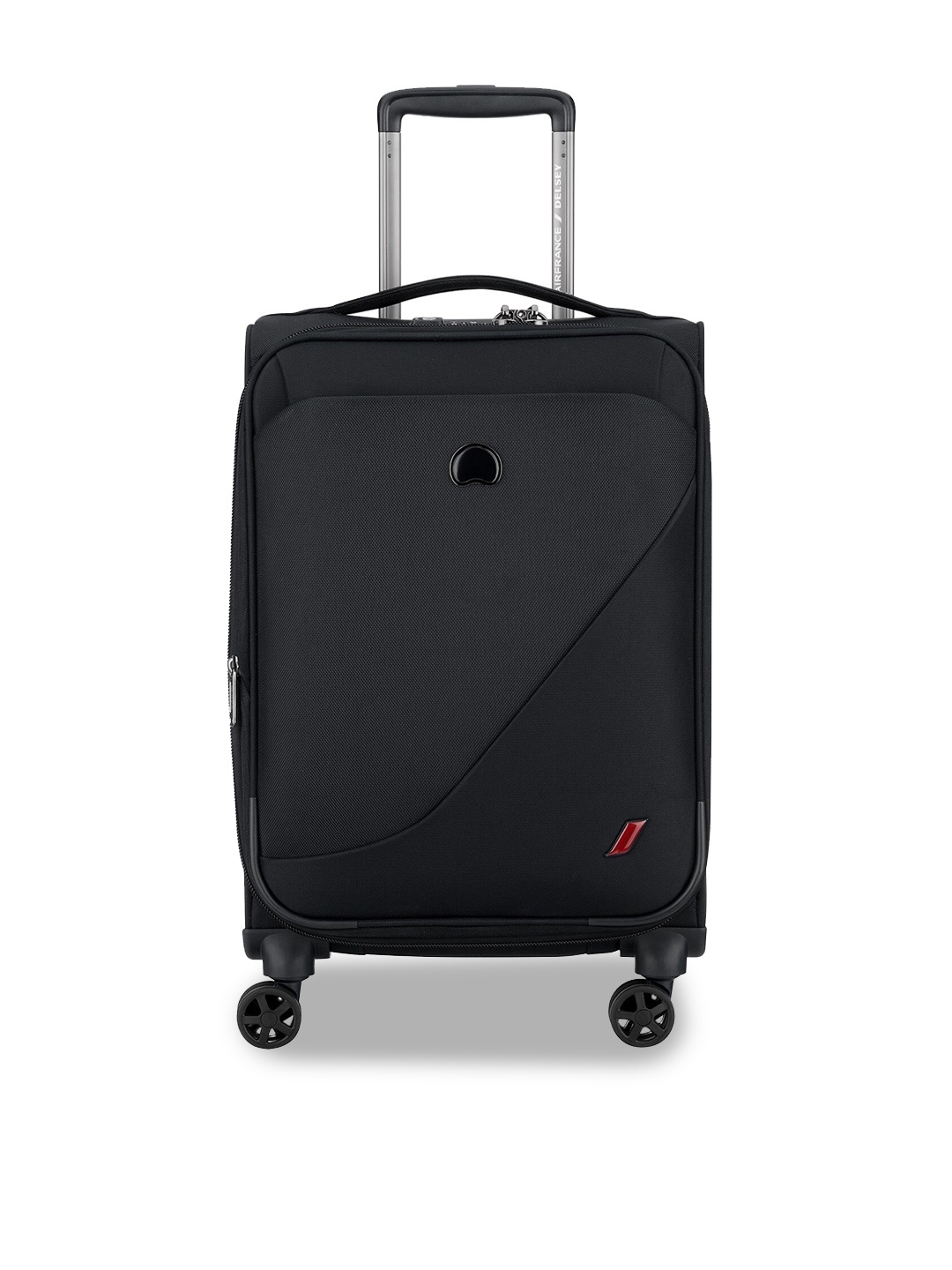 

Delsey Paris Black NEW DESTINATION Soft Large Trolley Suitcase