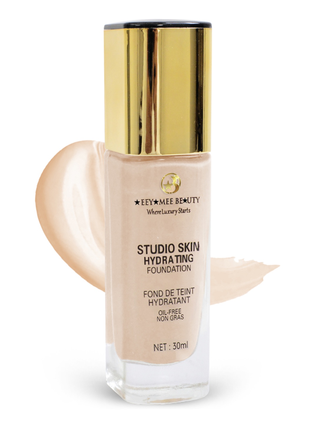 

Adbeni Studio Skin Hydrating Foundation SPF 15 - 30ml - NC15, Beige