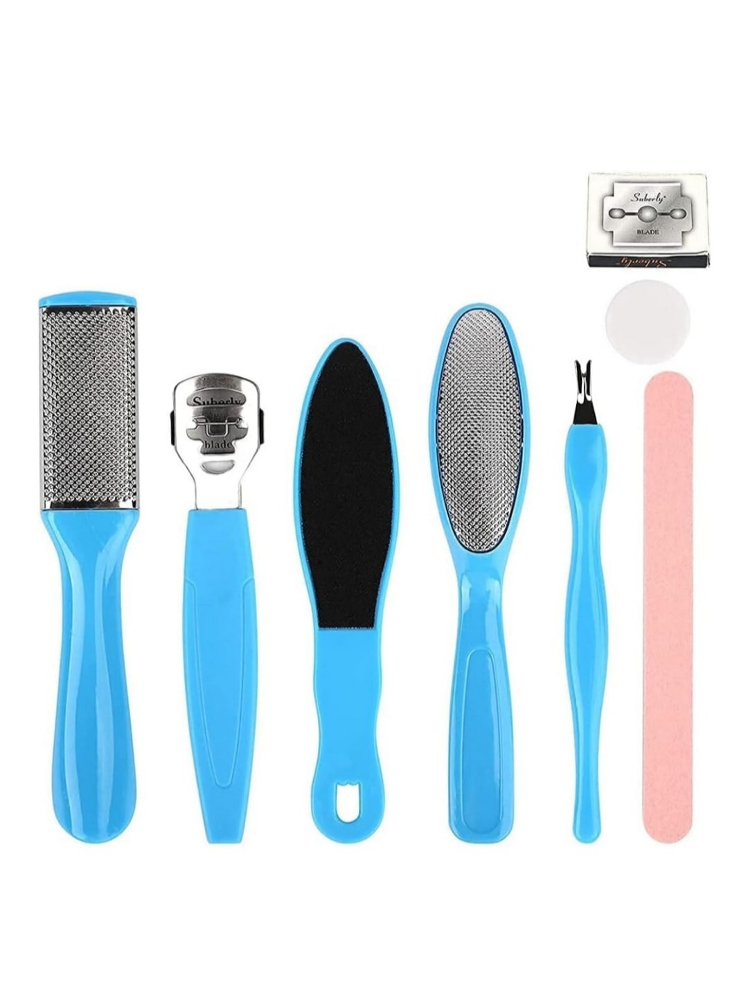 

FEELHIGH 8-In-1 Pedicure Kit, Blue